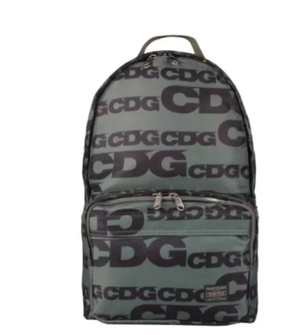 CDG Grey Nylon Backpack