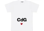 CDG Play T-Shirt White