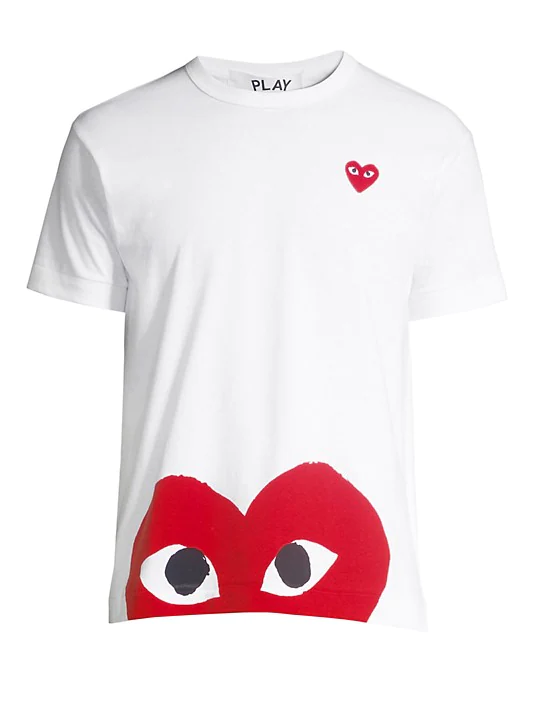 Comme Des Garcons Bottom Heart Tee