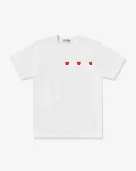 Play Multi Red Heart T-Shirt White