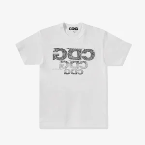 CDG Inside Out Logo T-Shirt White