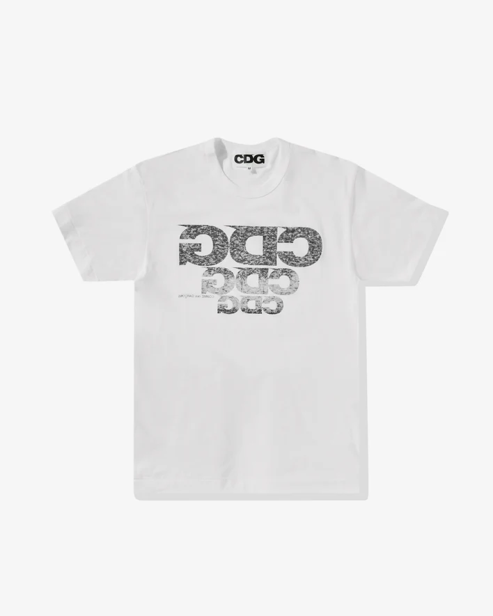 CDG Inside Out Logo T-Shirt White