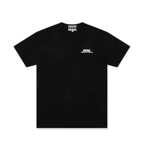 CDG Small Logo T-Shirt Black