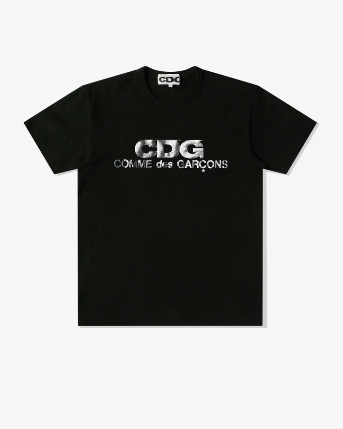 CDG Monochrome T-Shirt Black