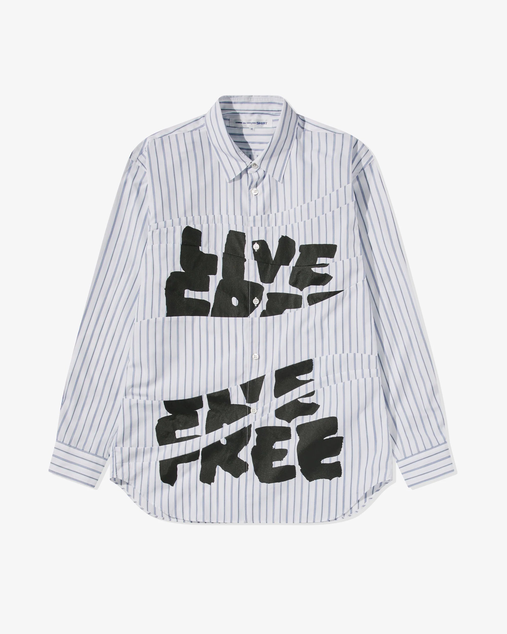 Men's Live Free Curved Printed Shirt