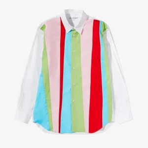 Men's Colored Stripe Shirt