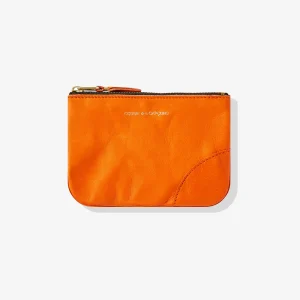 Washed Wallet Zip Pouch Burnt Orange SA8100