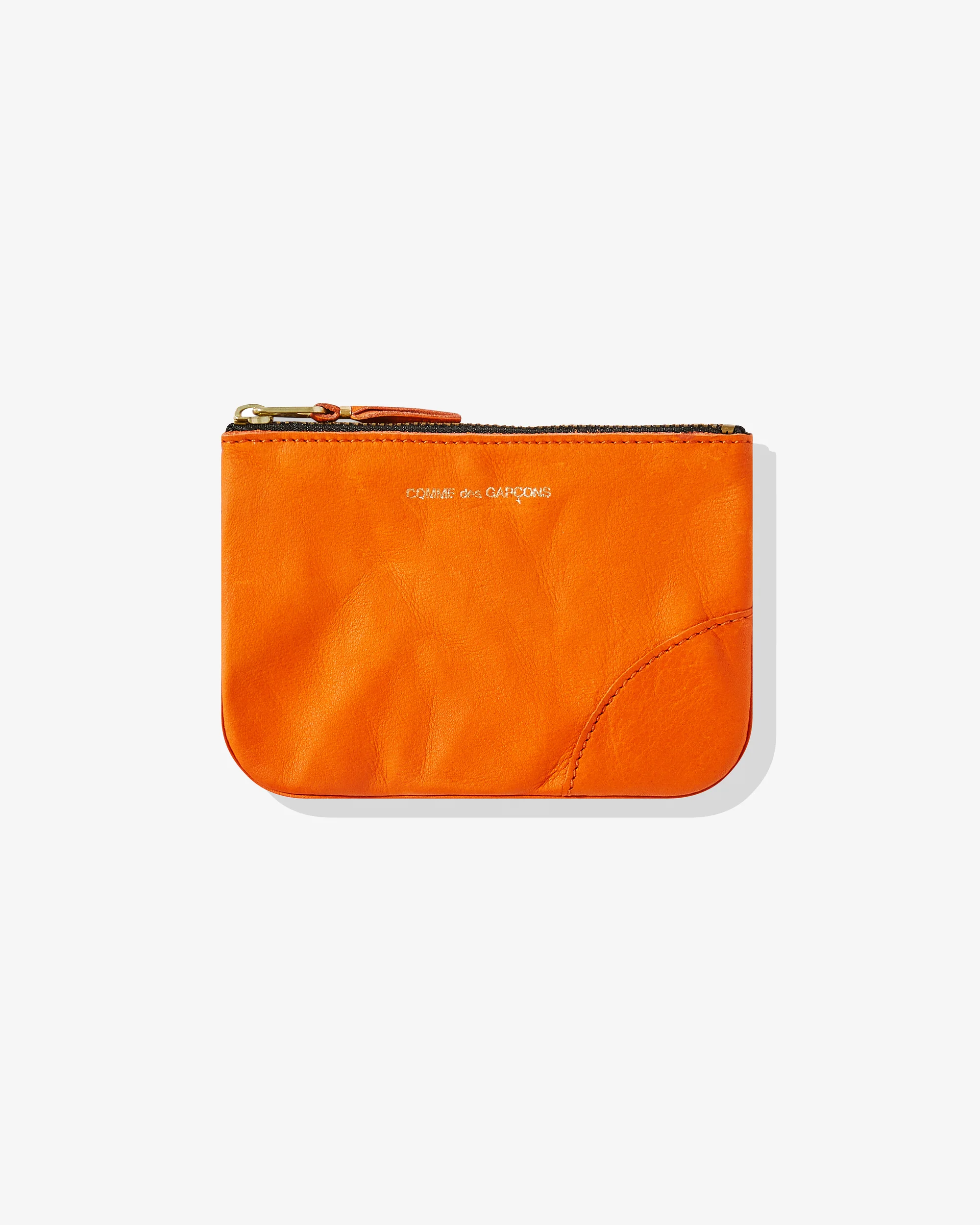 Washed Wallet Zip Pouch Burnt Orange SA8100