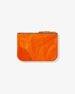 Washed Wallet Zip Pouch Burnt Orange SA8100