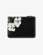 CDG Wreath Zip Pouch Black SA5100