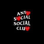 Anti Social Social Club x CDG Hoodie - Image 3