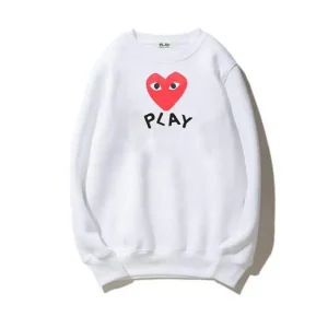 CDG Play Heart Logo Sweatshirt