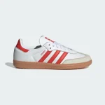 CDG Play x Adidas Samba (White)