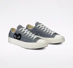 Converse x CDG Grey Low Top (EU Size) - Image 2