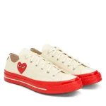 Comme Des Garcons Red Sole (White) - Image 2