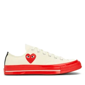 Comme Des Garcons Red Sole (White)