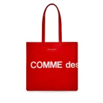Comme des Garçons Logo Tote Bag (Red)