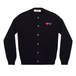 Comme des Garçons Play Double Heart Cardigan