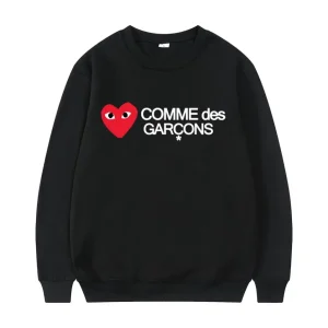 Comme des Garçons Play Heart Logo Sweatshirt