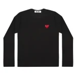 Play Comme Des Garçons Long Sleeve (Black)