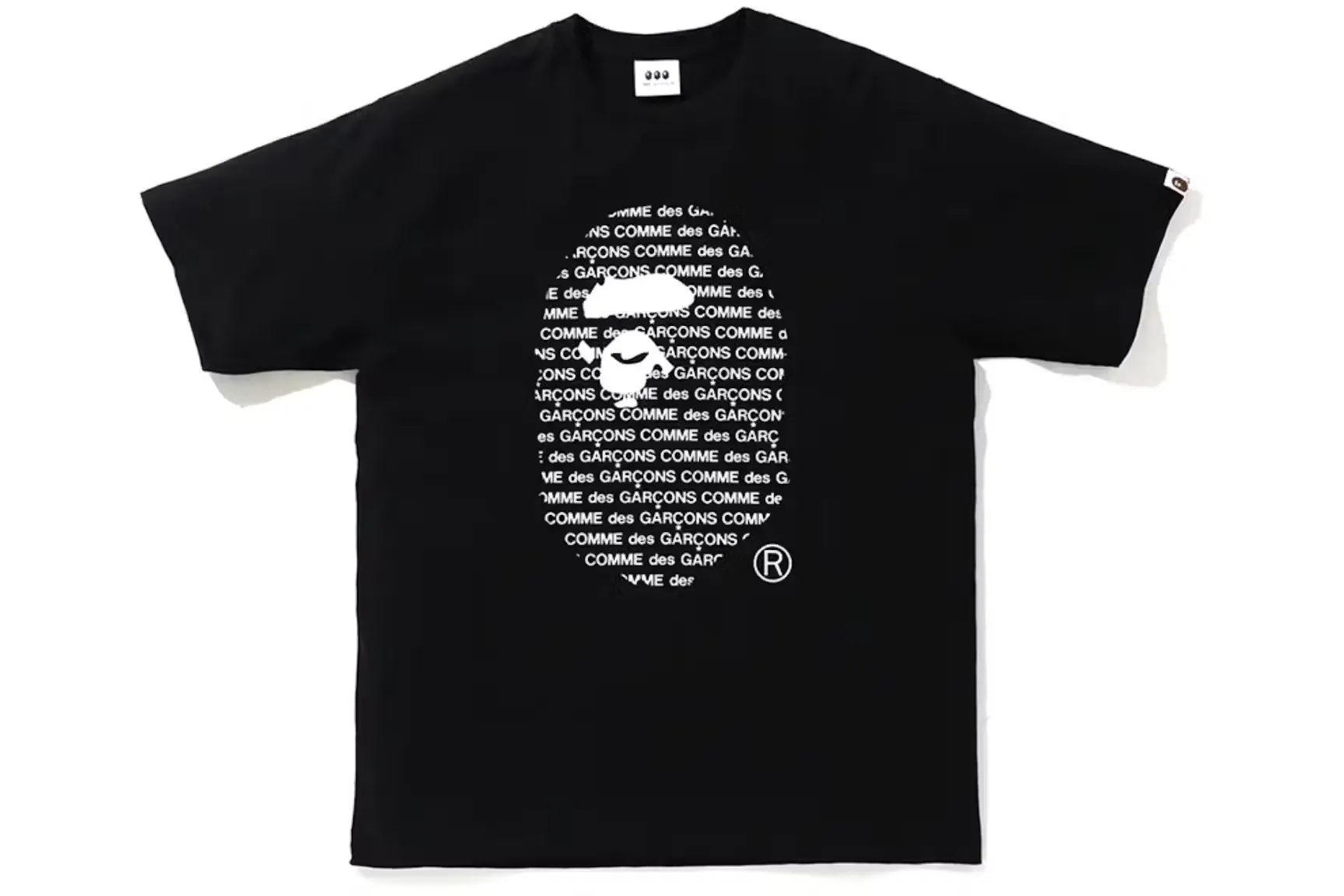 Bape X Cdg Osaka Tee Black