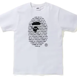 Bape X Cdg Osaka Tee Black