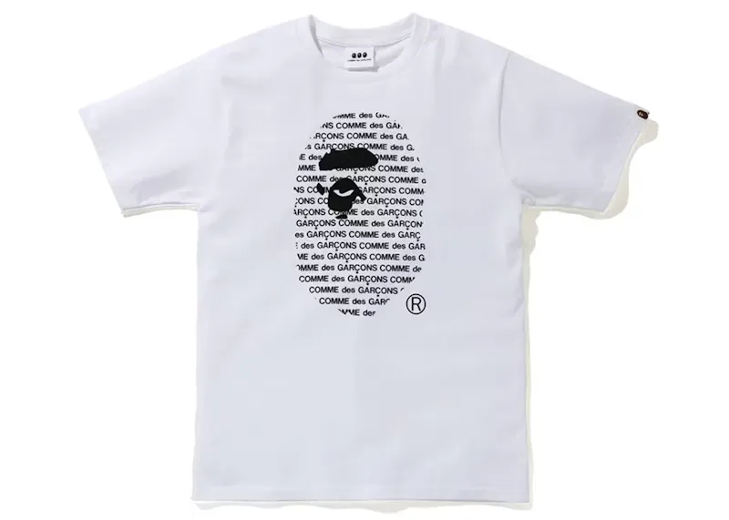 Bape X Cdg Osaka Tee Black