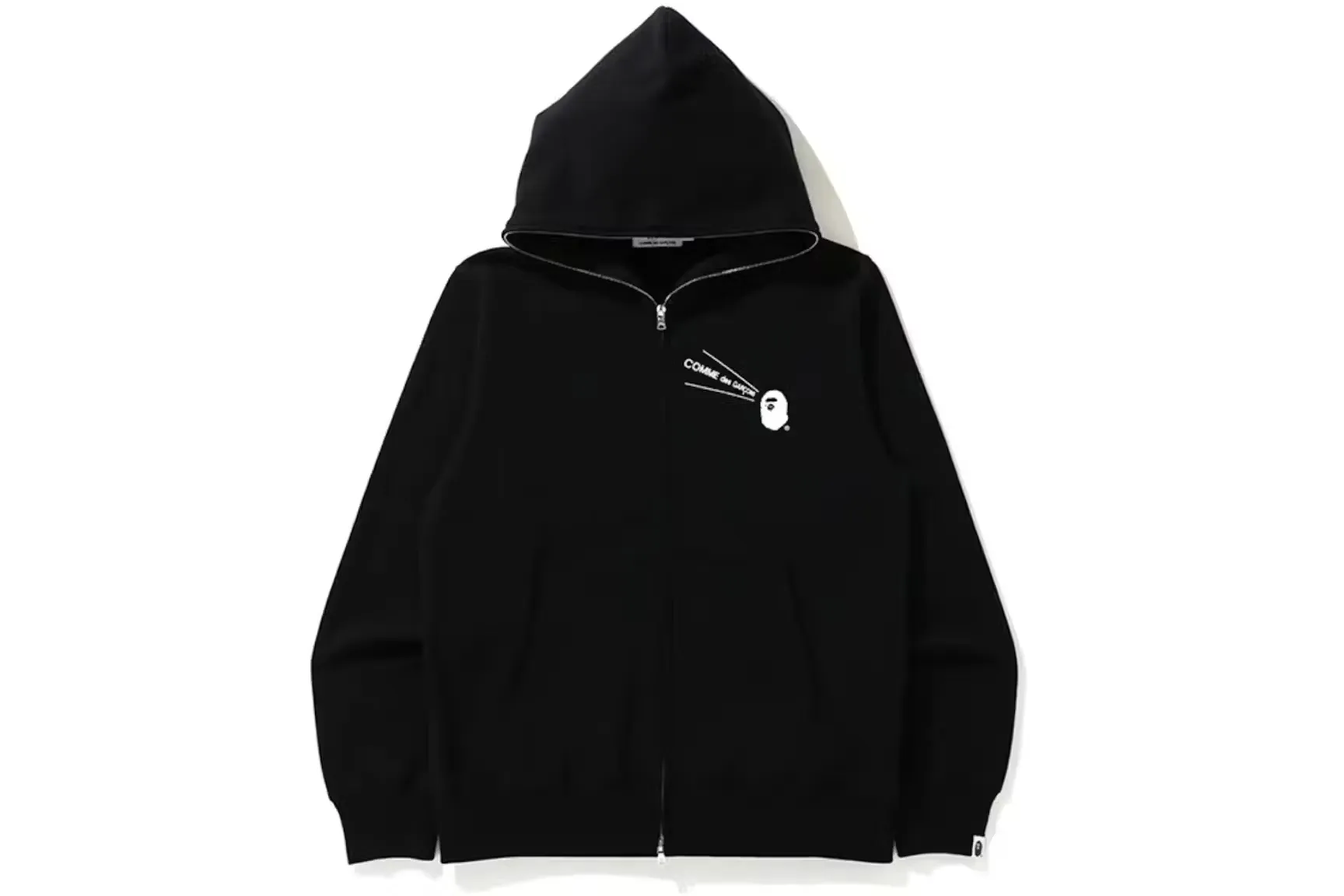 Bape X Cdg Osaka Full Zip Hoodie