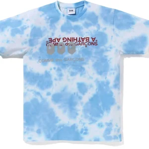 BAPE x Comme des Garcon Osaka Tie Dye Tee