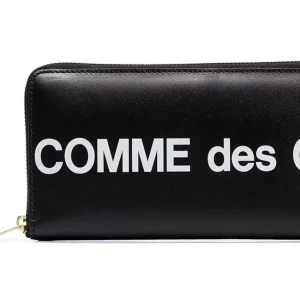 CDG Play Logo Print Continental Wallet