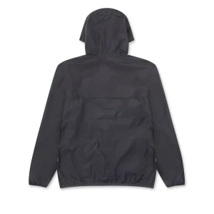 CDG K-Way Zip Jacket Beige Black Back side