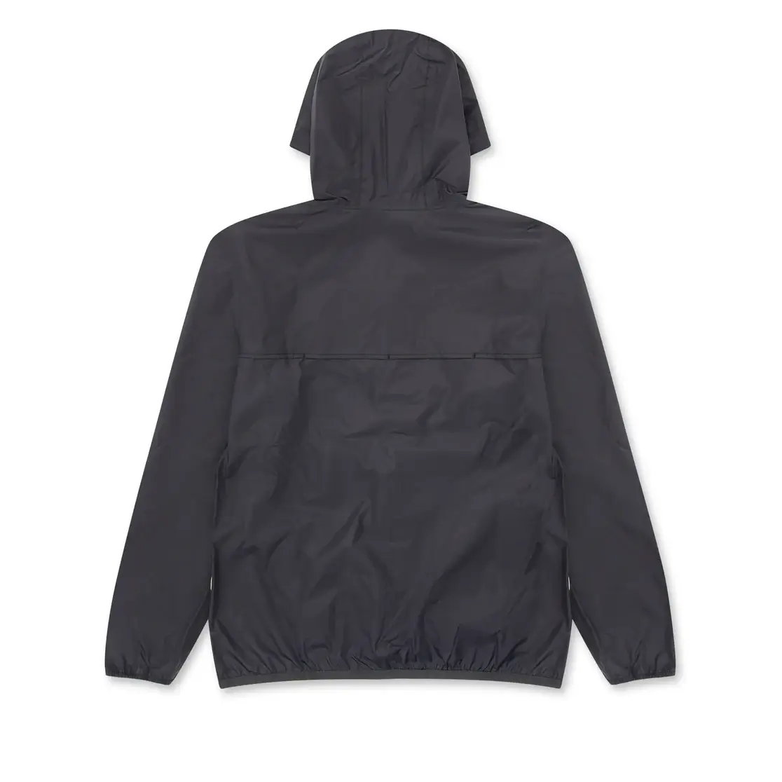 CDG K-Way Zip Jacket Beige Black Back side