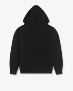 CDG Printed Logo Hoodie Black Back Side