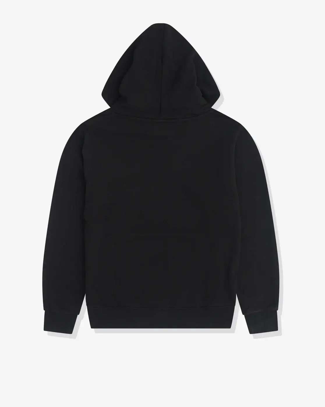 CDG Printed Logo Hoodie Black Back Side
