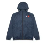 Comme Des Garcons K-Way Zip Jacket Navy