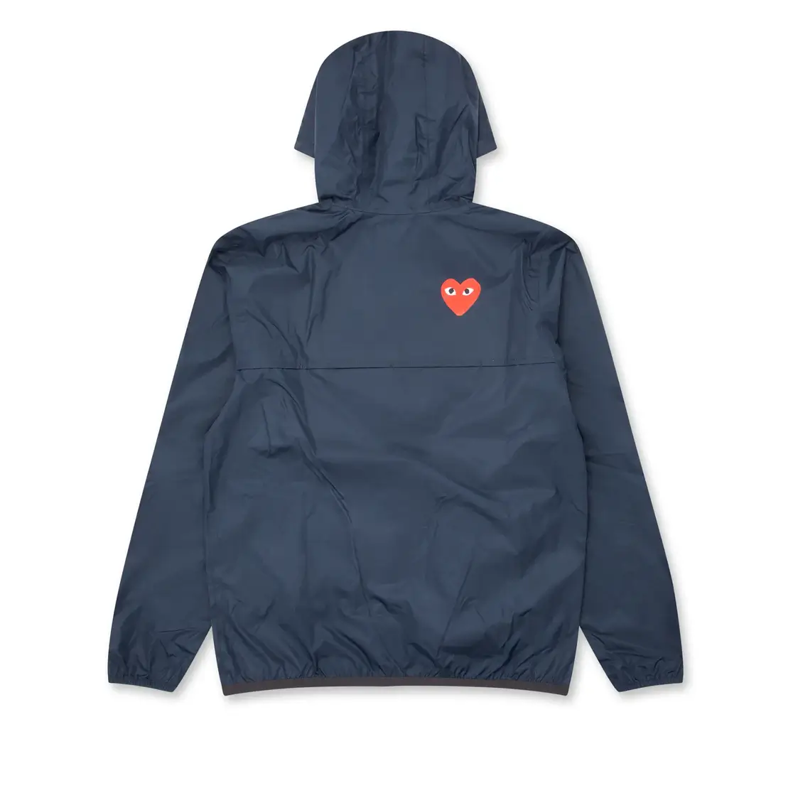 Comme Des Garcons K-Way Zip Jacket Navy Back side