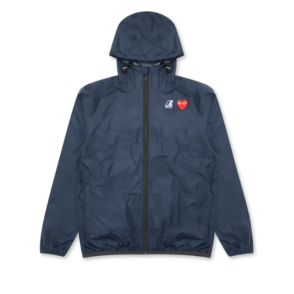 Comme Des Garcons K-Way Zip Jacket Navy