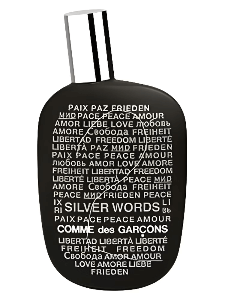Comme des Garcons 2 Silver Words