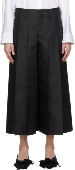 Comme-des-Garcons-Black-Gabardine-Medium-Trousers