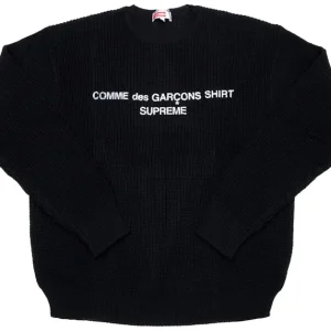 Comme des Garcons Black Knit Sweater