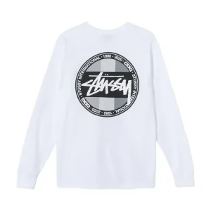 Stussy x CDG Dot LS Long Sleeve White