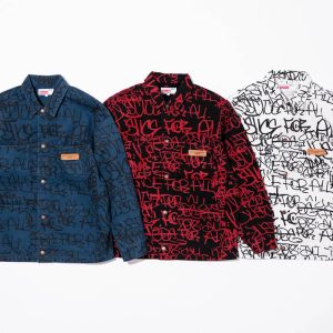 Supreme x CDG Shirt Red-Blue-White