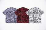 Supreme x CDG T-Shirt Red-White-Blue Back Side