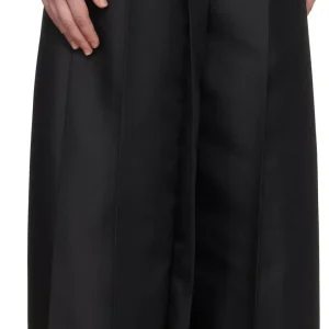 comme-des-garcons-black-gabardine-medium-trousers Front